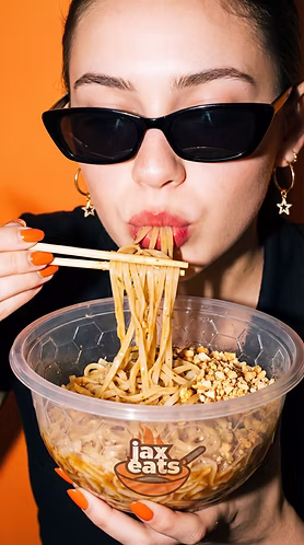 Jax Eats food brand photography asset